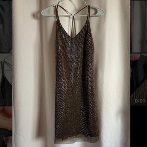 Shimmery New Years Eve Dress